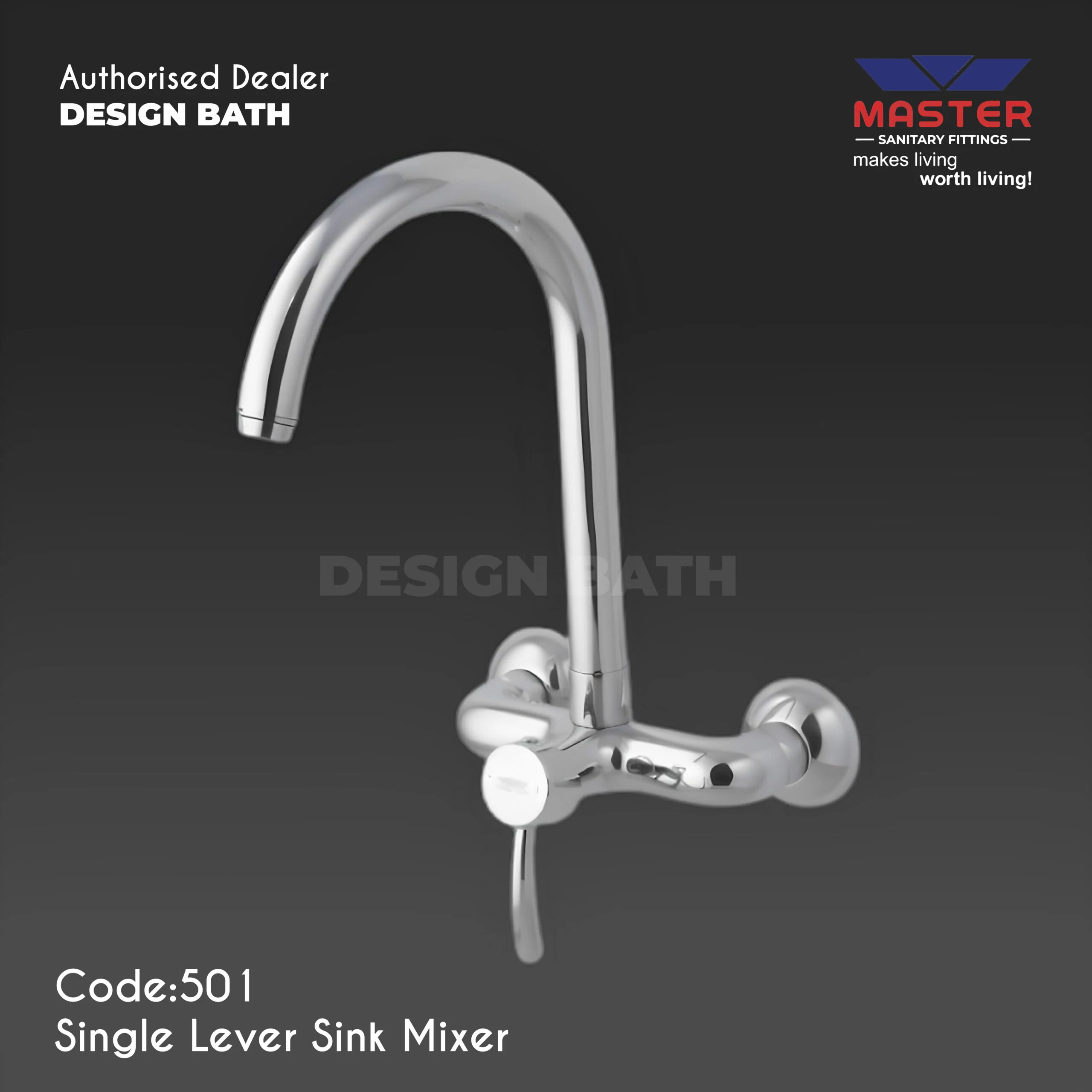 Master Single Lever Sink Mixer 501