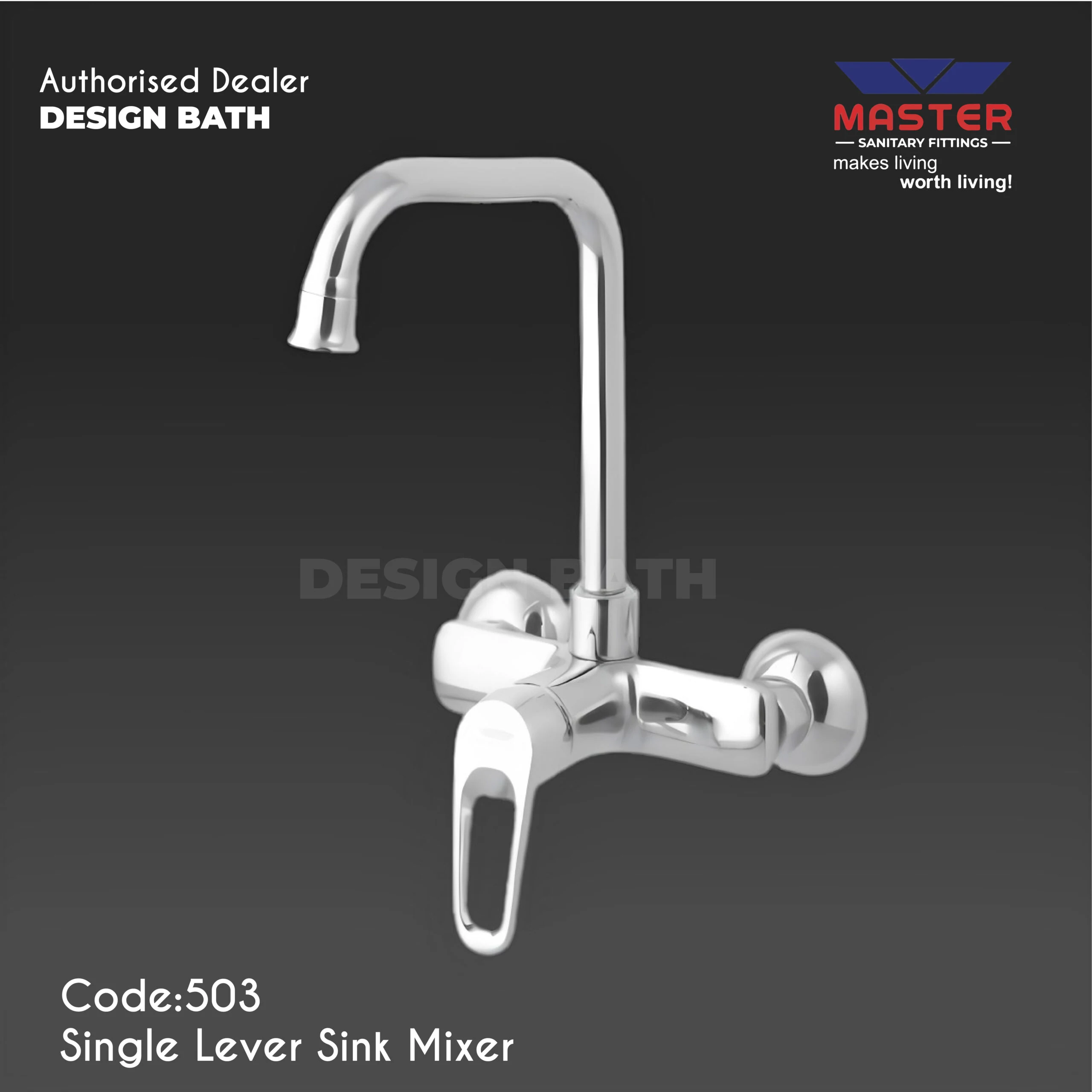 Master Single Lever Sink Mixer 503