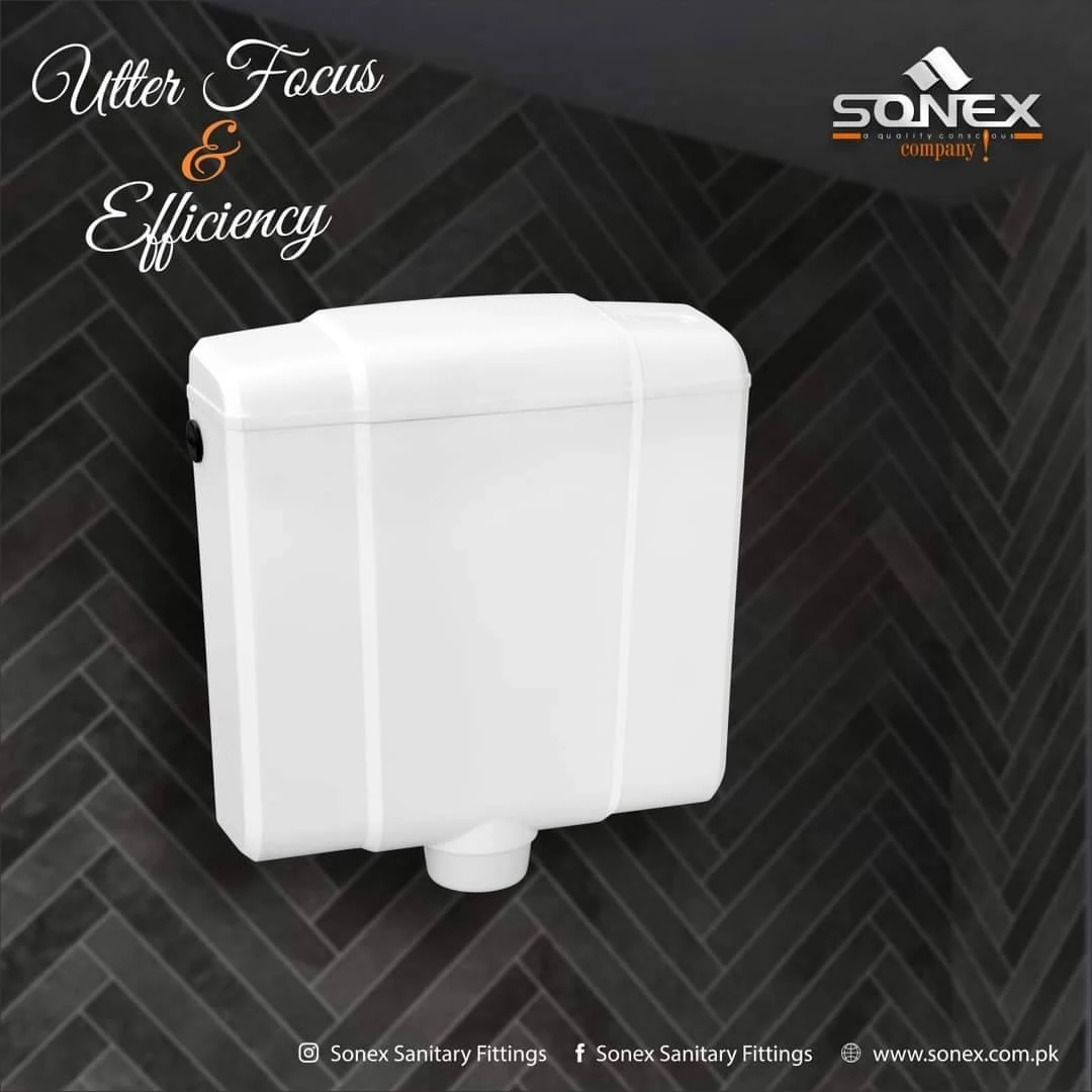 Flush Tank Super 1202 5L / 11L White Color