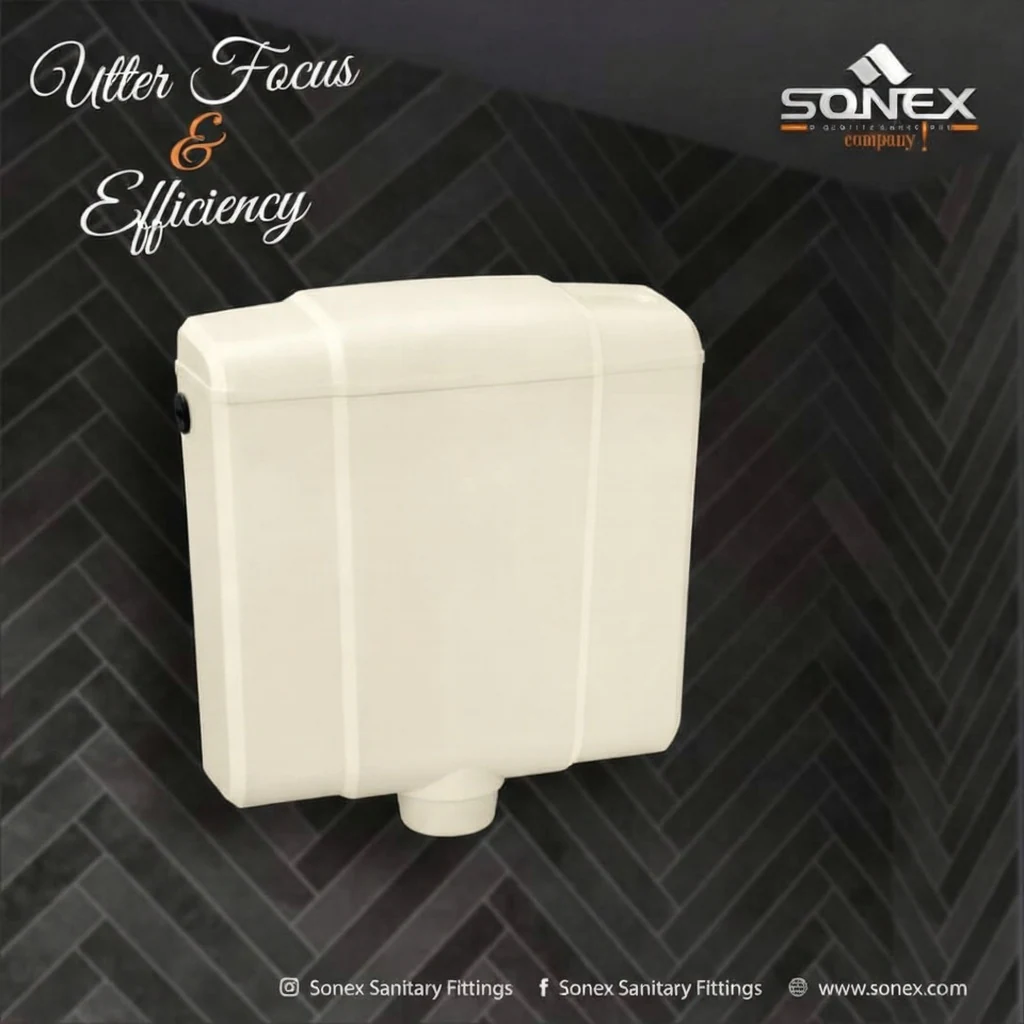 Flush Tank Super 1202 5L / 11L Ivory Color